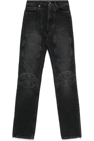 Jean Paul Gaultier Jean skinny à fermeture lacée