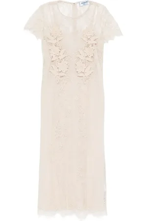 Blugirl Robe mi-longue en dentelle