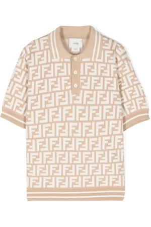 Fendi Chemise à logo FF en jacquard