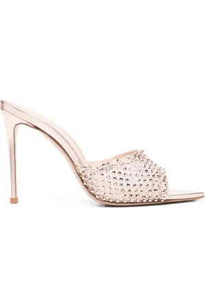 LE SILLA Mules Gilda 110 mm à ornements en cristal