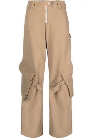 Acne Studios Pantalon en coton à poches cargo