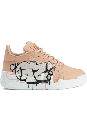 Giuseppe Zanotti Baskets Talon à imprimé graffiti