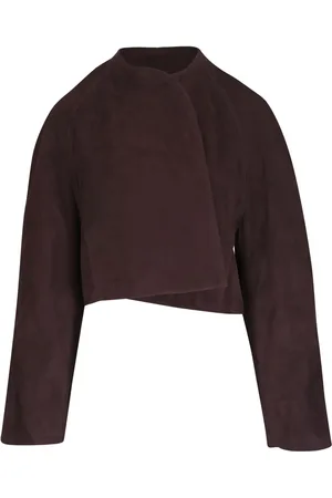 Khaite Veste Garothy en daim