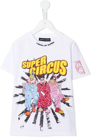 Vision Of Super T-shirt Super Circus à imprimé graphique