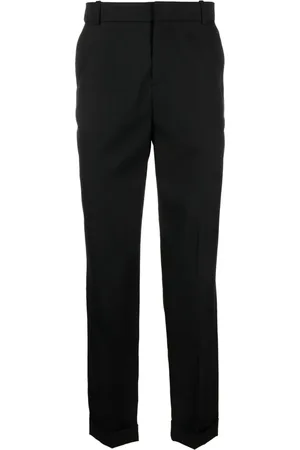 Balmain Pantalon de costume en laine à plis