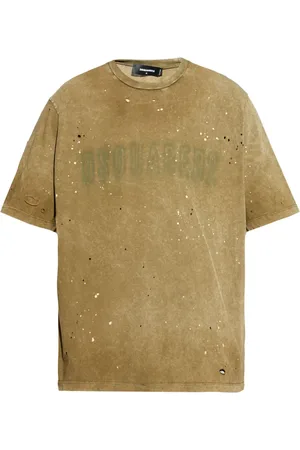 Dsquared2 T-shirt à effet usé