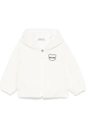 Moschino Veste en peau lainée artificielle