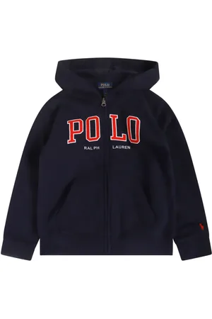 Ralph Lauren Hoodie zippé à logo imprimé