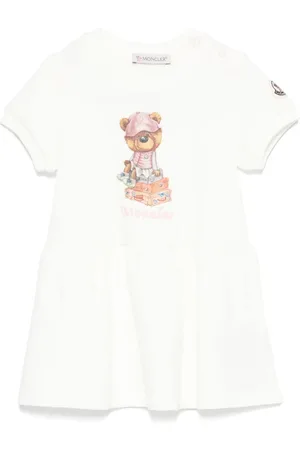Moncler Robe à imprimé graphique