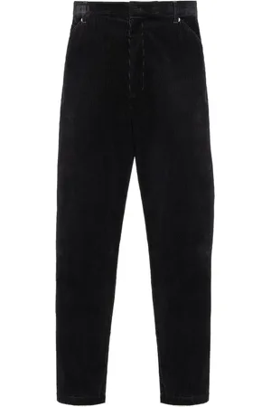 Prada Pantalon fuselé en velours côtelé