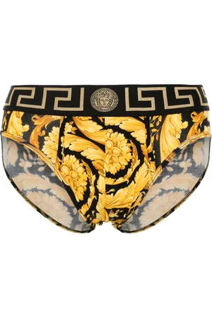 VERSACE Slip à bande Greca