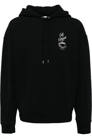 Café Kitsuné Hoodie à logo brodé