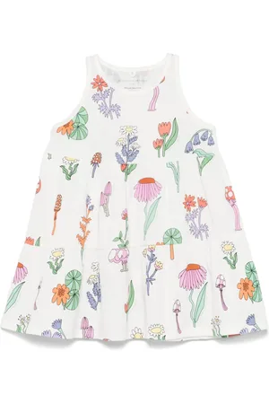 Stella McCartney Robe à fleurs imprimées