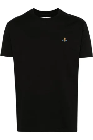 Vivienne Westwood T-shirt en coton à logo Orb brodé