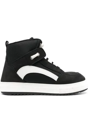 Dsquared2 Baskets montantes à design bicolore