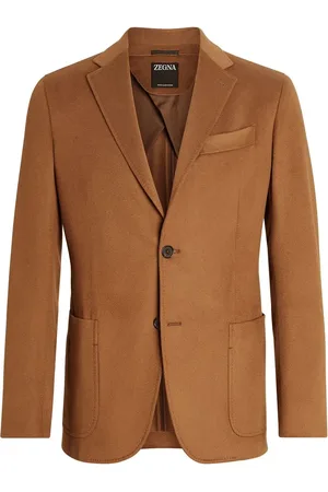Ermenegildo Zegna Blazer en cachemire Oasi à simple boutonnage