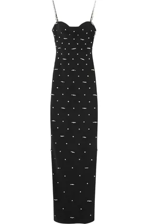 VERSACE Robe longue Cielo Stellato en soie