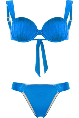 Noire Swimwear Bikini à fronces