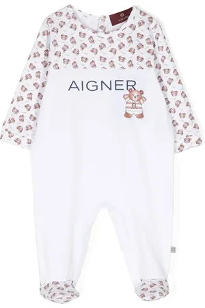Aigner Pyjama imprimé en coton Pima