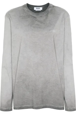 Msgm T-shirt en coton à logo brodé