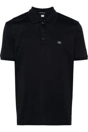 C.P. Company Polo à logo imprimé