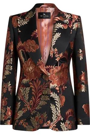 Etro Blazer à motif en jacquard