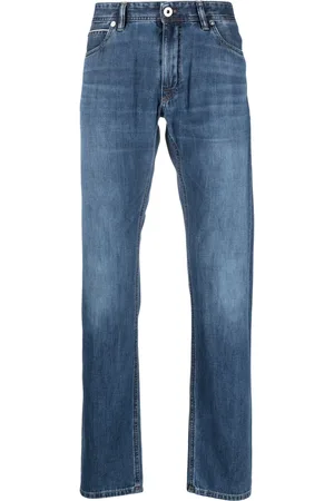 BRIONI Pantalon en coton à coupe droite