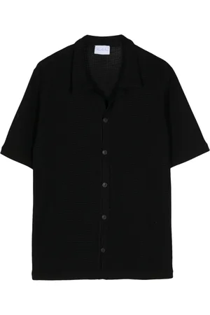BLUE SKY INN Chemise en coton à design gaufré