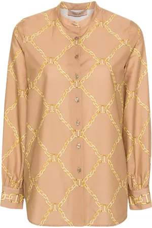 Twin-Set Chemise à imprimé chaîne