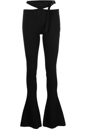 The Attico Pantalon à coupe évasée