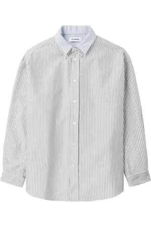 Hed Mayner Chemise en coton à rayures