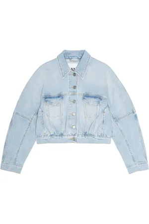Ganni Veste courte en jean