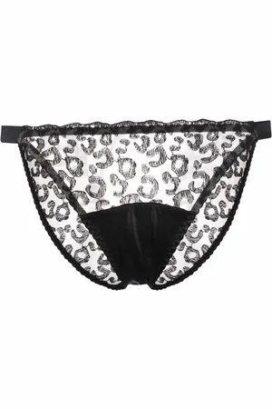 Fleur of England Culotte Kittie à effet de transparence