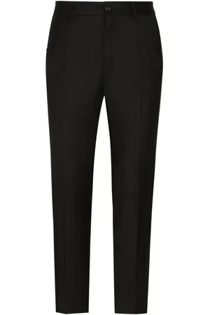 Dolce & Gabbana Pantalon de costume à bandes logo
