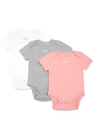 OFF-WHITE Trousseau de naissance à logo imprimé