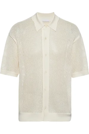 Prada Polo à logo brodé