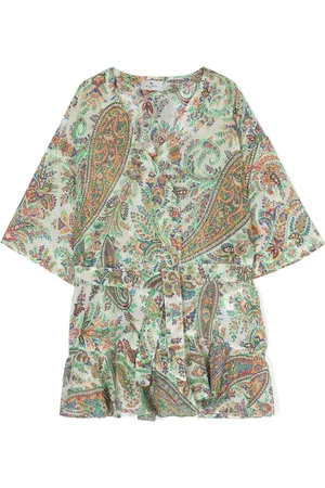 Etro Robe à motif cachemire