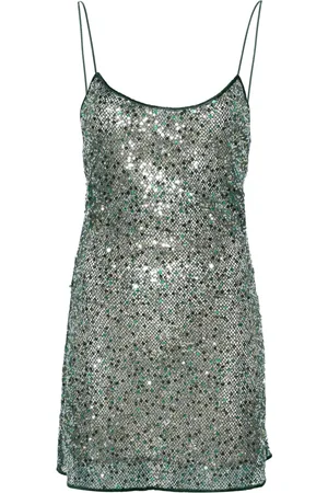 Oseree Robe courte brodée de sequins