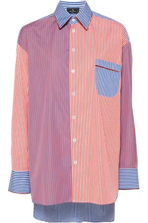 Etro Chemise en coton à rayures