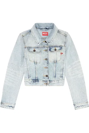 Diesel Veste crop De-Slimmy en jean