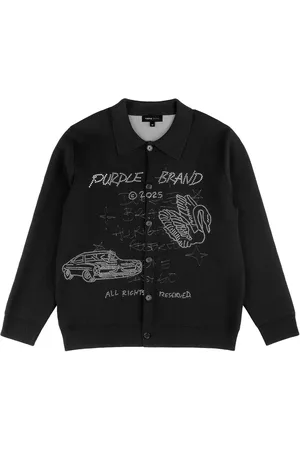Purple Brand Cardigan Scratch