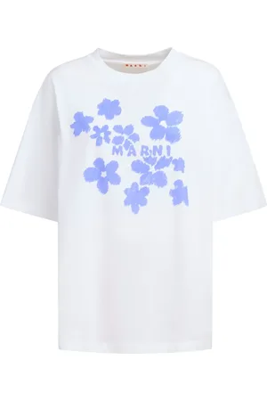 Marni T-shirt à fleurs