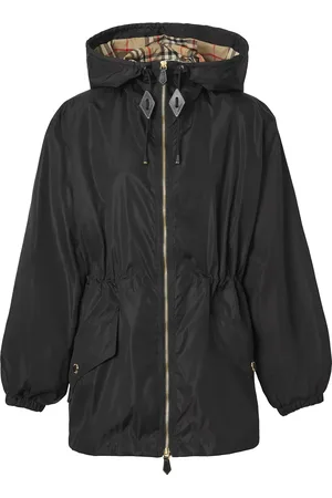 Burberry Veste Econyl à capuche