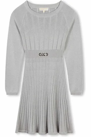 Michael Kors Robe en maille à plaque logo
