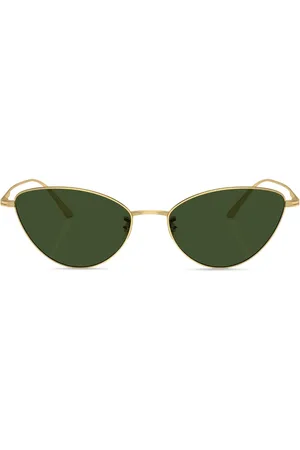 Oliver Peoples Lunettes de soleil 1998C à monture papillon