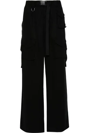 Y-3 Pantalon fuselé à poches cargo