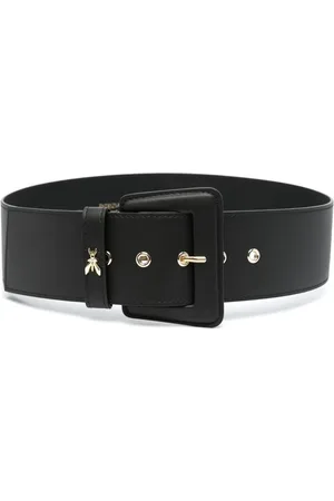Patrizia Pepe Ceinture en cuir à breloque abeille