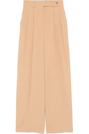 Alberta Ferretti Pantalon à design plissé