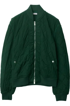 Burberry Veste bomber matelassée à fermeture zippée