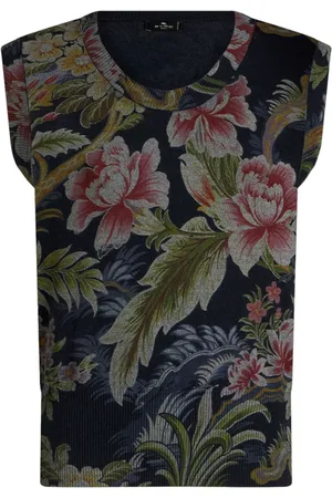 Etro Débardeur fleuri à col rond
